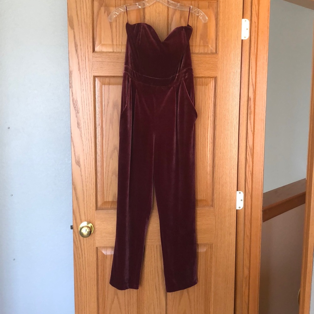 Express velvet romper